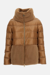 Herno Women Faux Fur Down Jacket