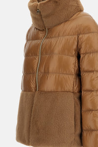 Herno Women Faux Fur Down Jacket