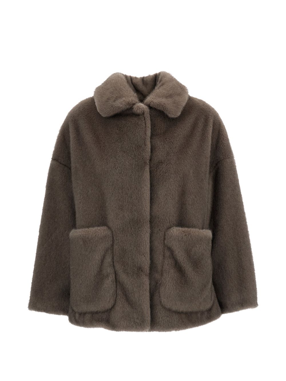 HERNO Herno Women Faux Fur Bomber Jacket