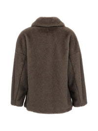 HERNO Herno Women Faux Fur Bomber Jacket