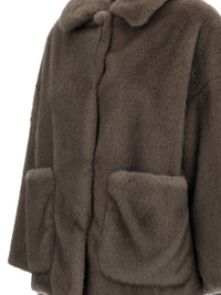 HERNO Herno Women Faux Fur Bomber Jacket