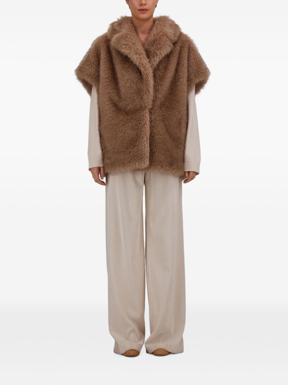 HERNO Herno Women Faux-Fur Vest