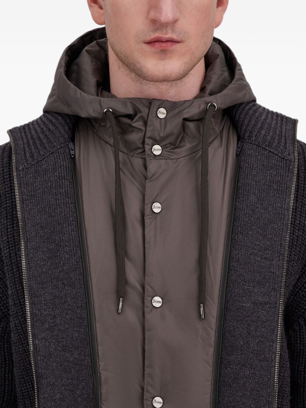 Herno Men Wool Cardigan