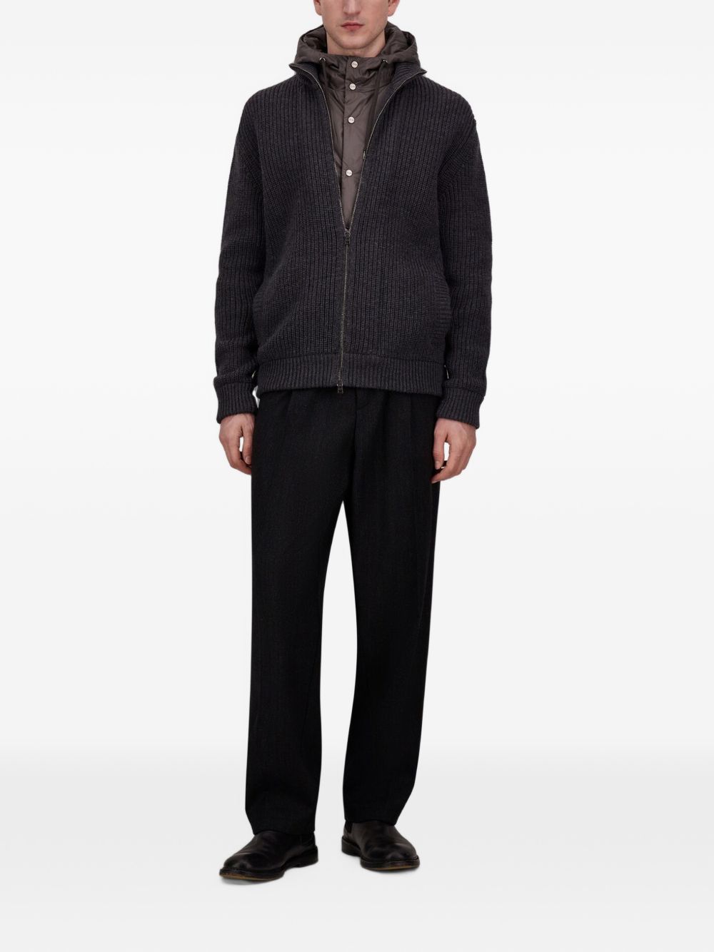 Herno Men Wool Cardigan