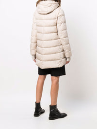 Herno Women A-Shape Midi Down Jacket