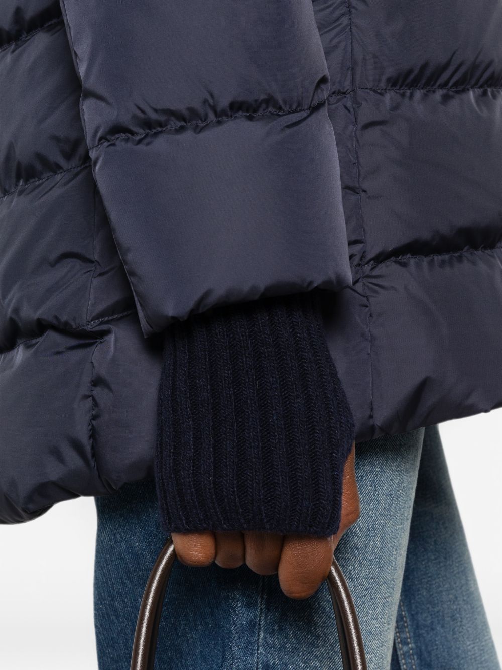 Herno Women A-Shape Midi Down Jacket