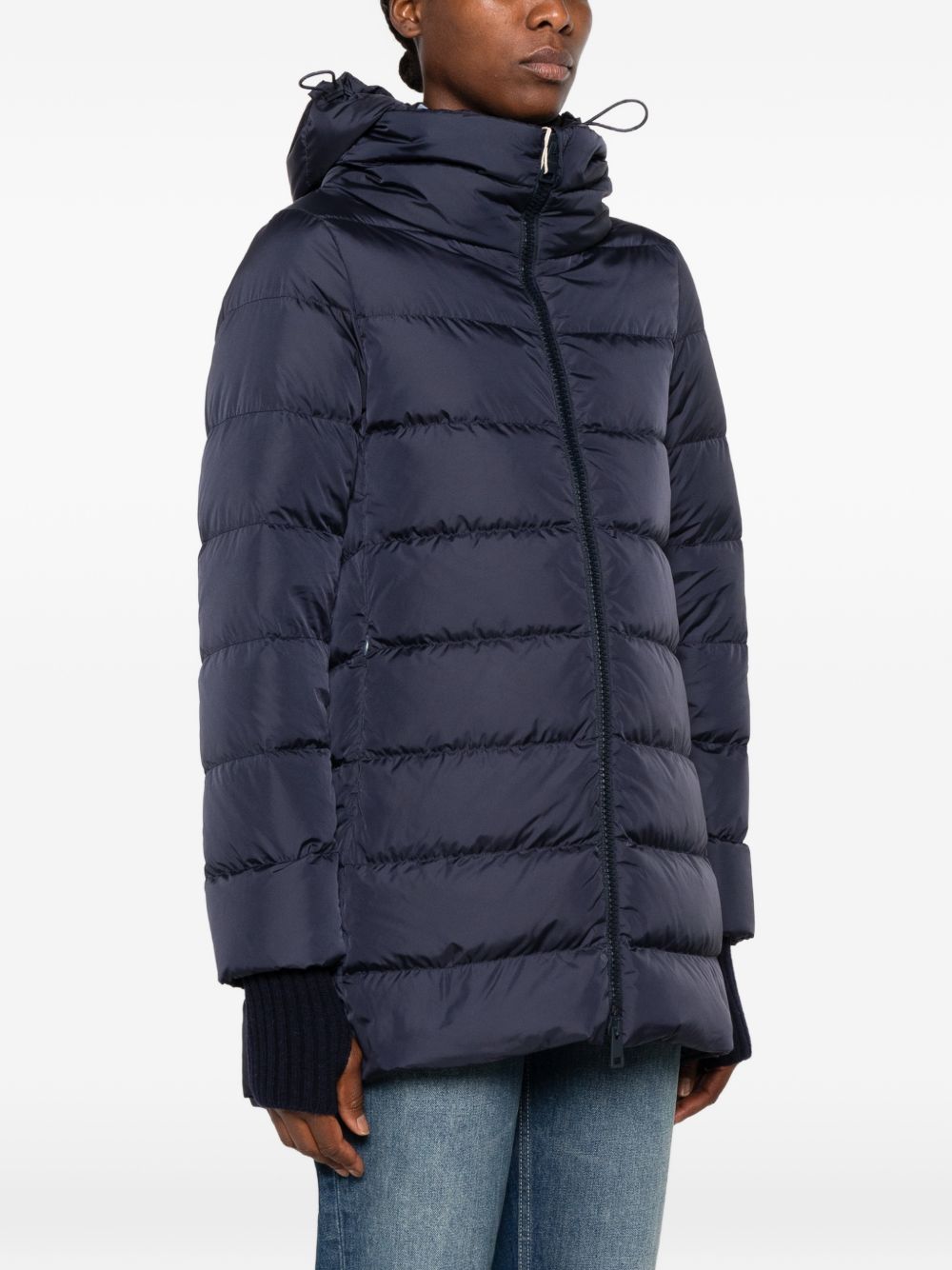 Herno Women A-Shape Midi Down Jacket