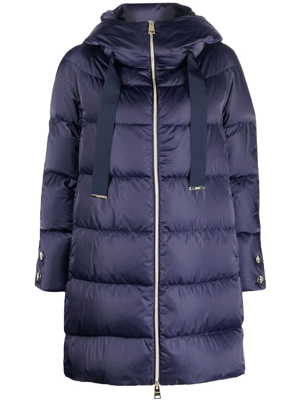 Herno Women A-Shape Satin Down Jacket