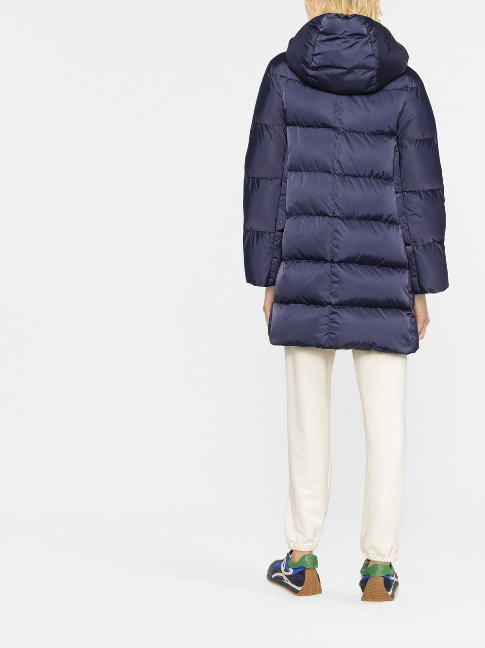Herno Women A-Shape Satin Down Jacket
