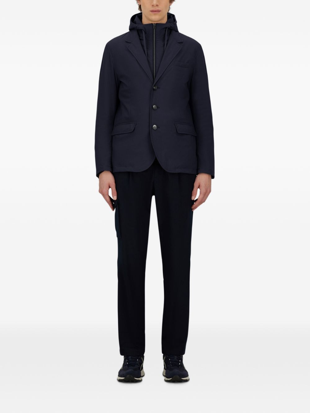 Herno Men Nylon Blazer Jacket