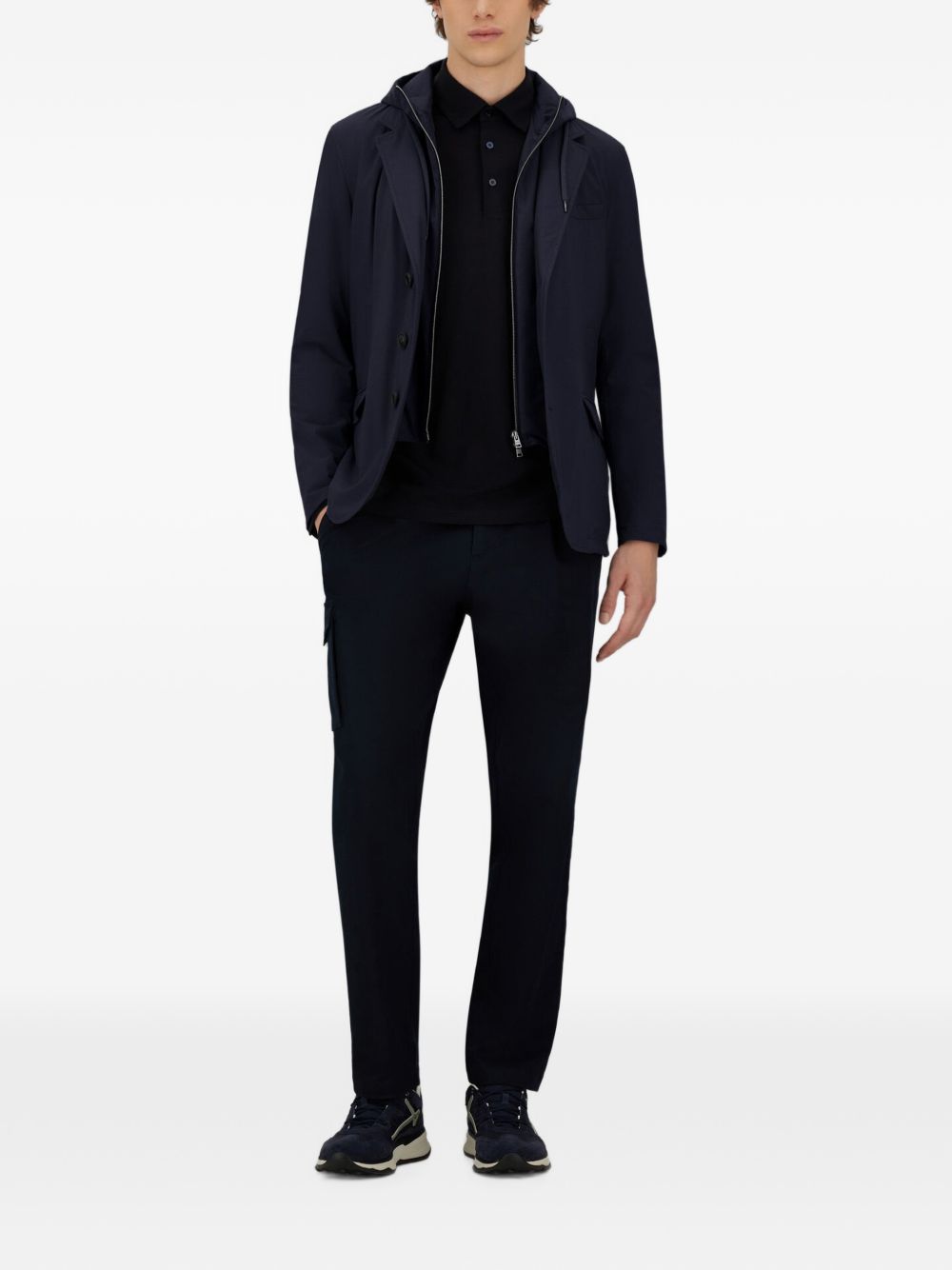 Herno Men Nylon Blazer Jacket