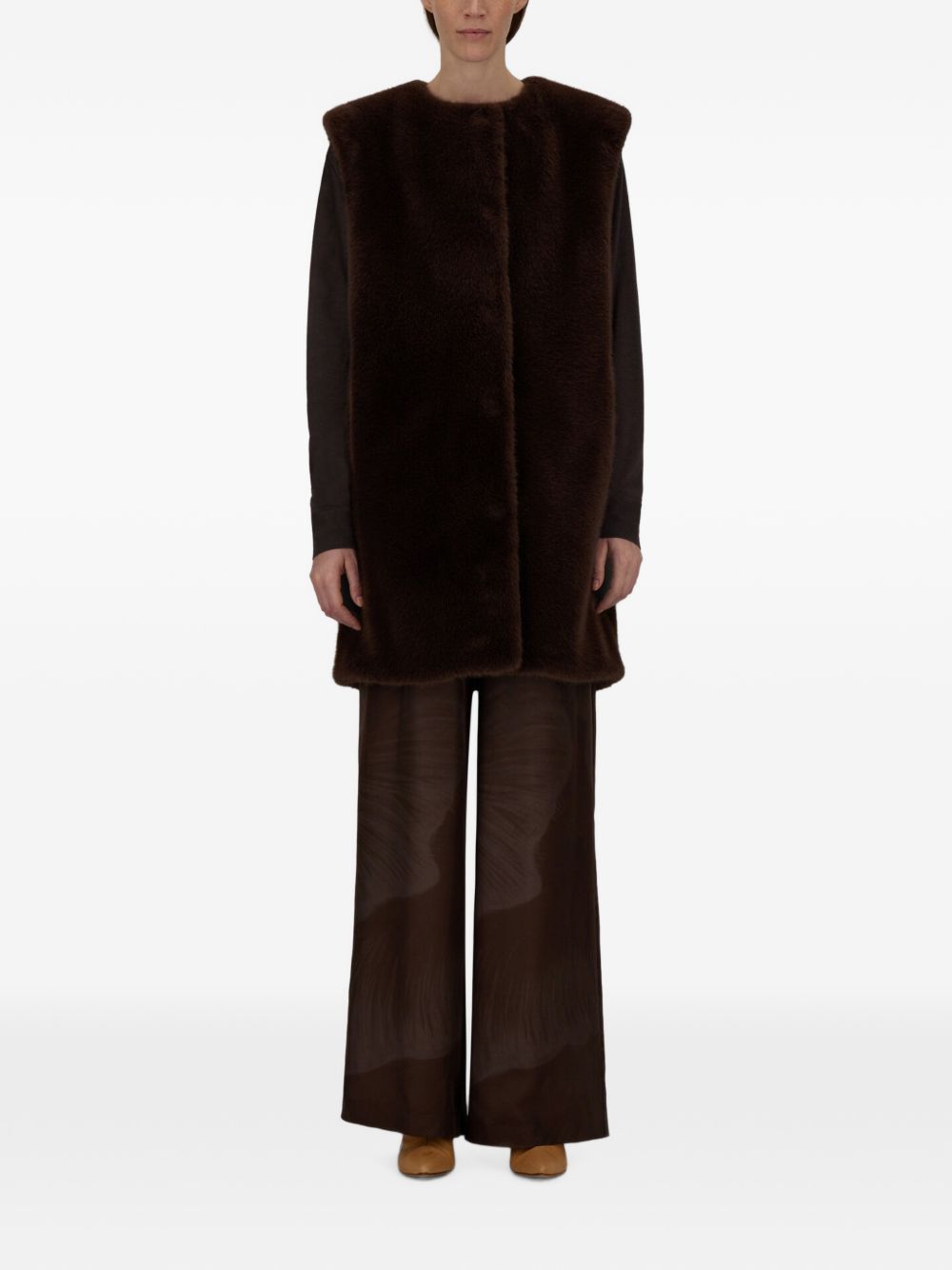 Herno Women Faux Fur Vest