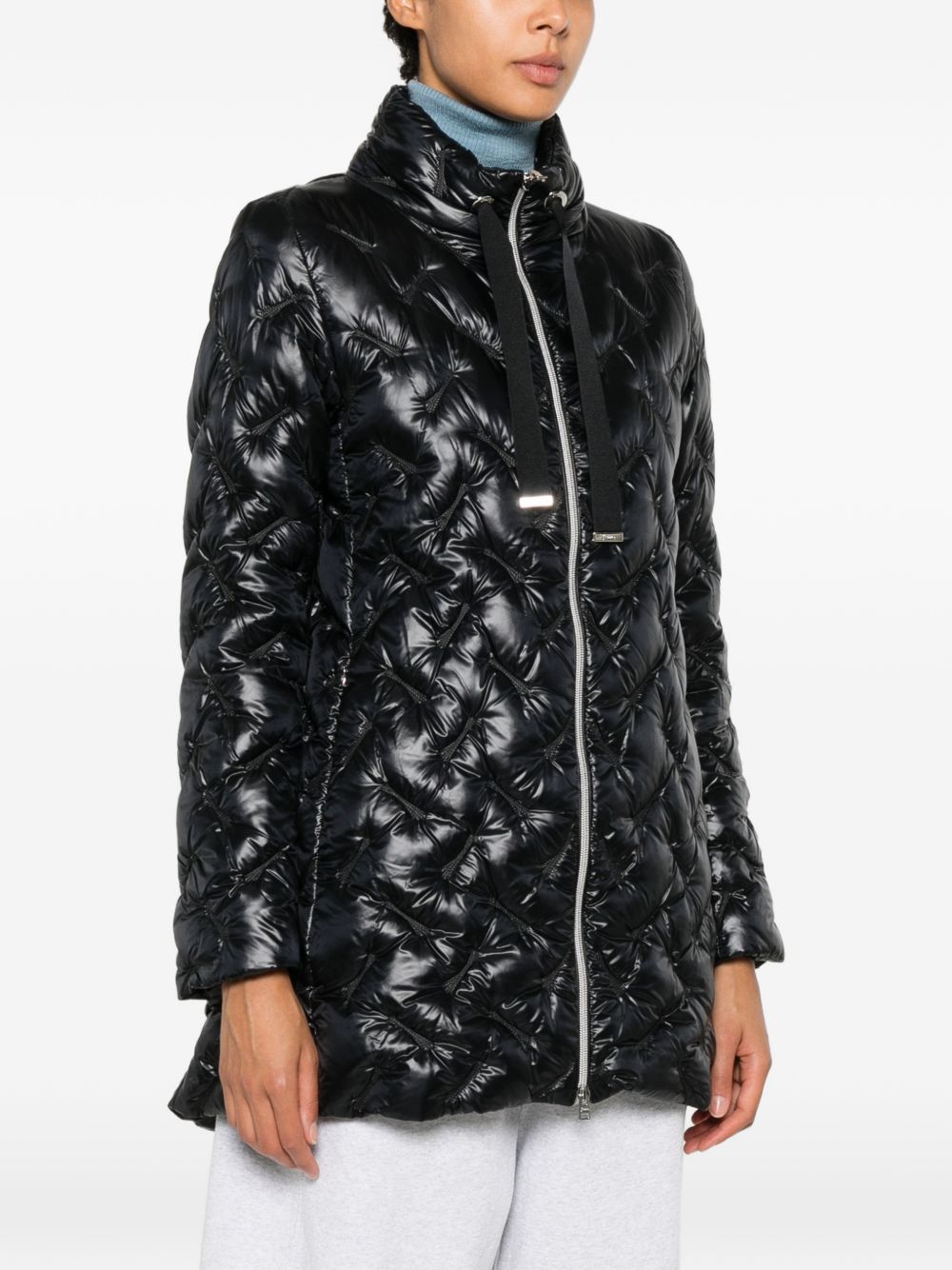 HERNO Herno Women Quilted Midi Down Jacket