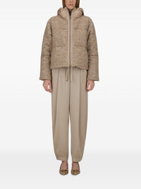 Herno Women Bouclé Short Down Jacket