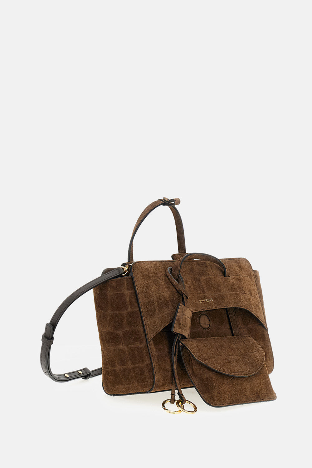 Hidesins Hidesins Women Flap M Crossbody Suede Bag