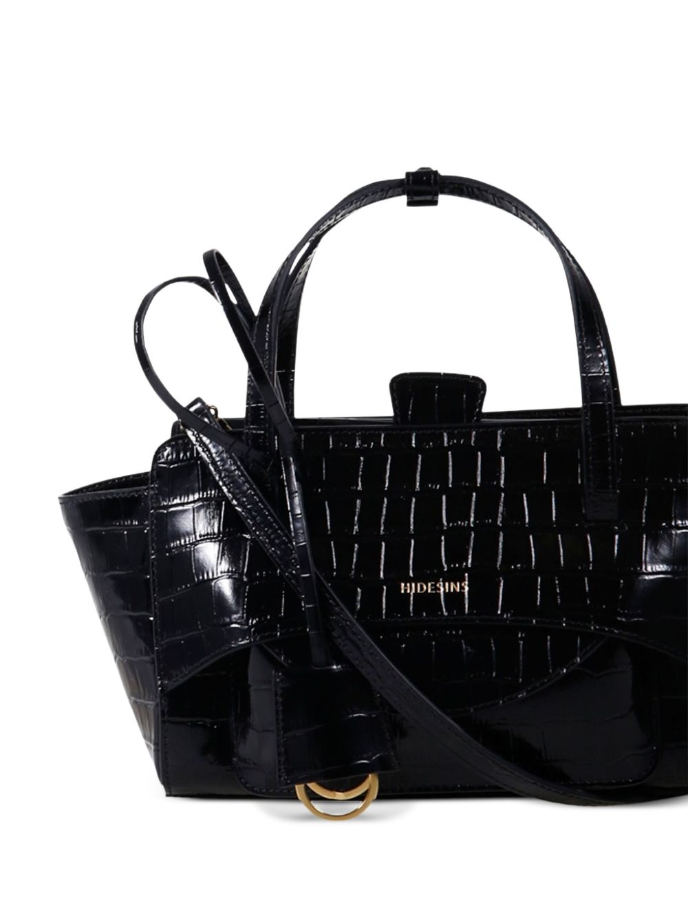 Hidesins Women Flap Small Leather Tote