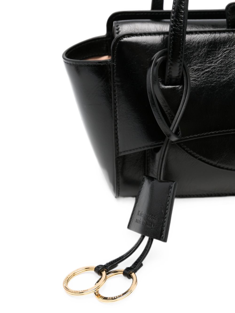 Hidesins Women Flap Small Leather Tote