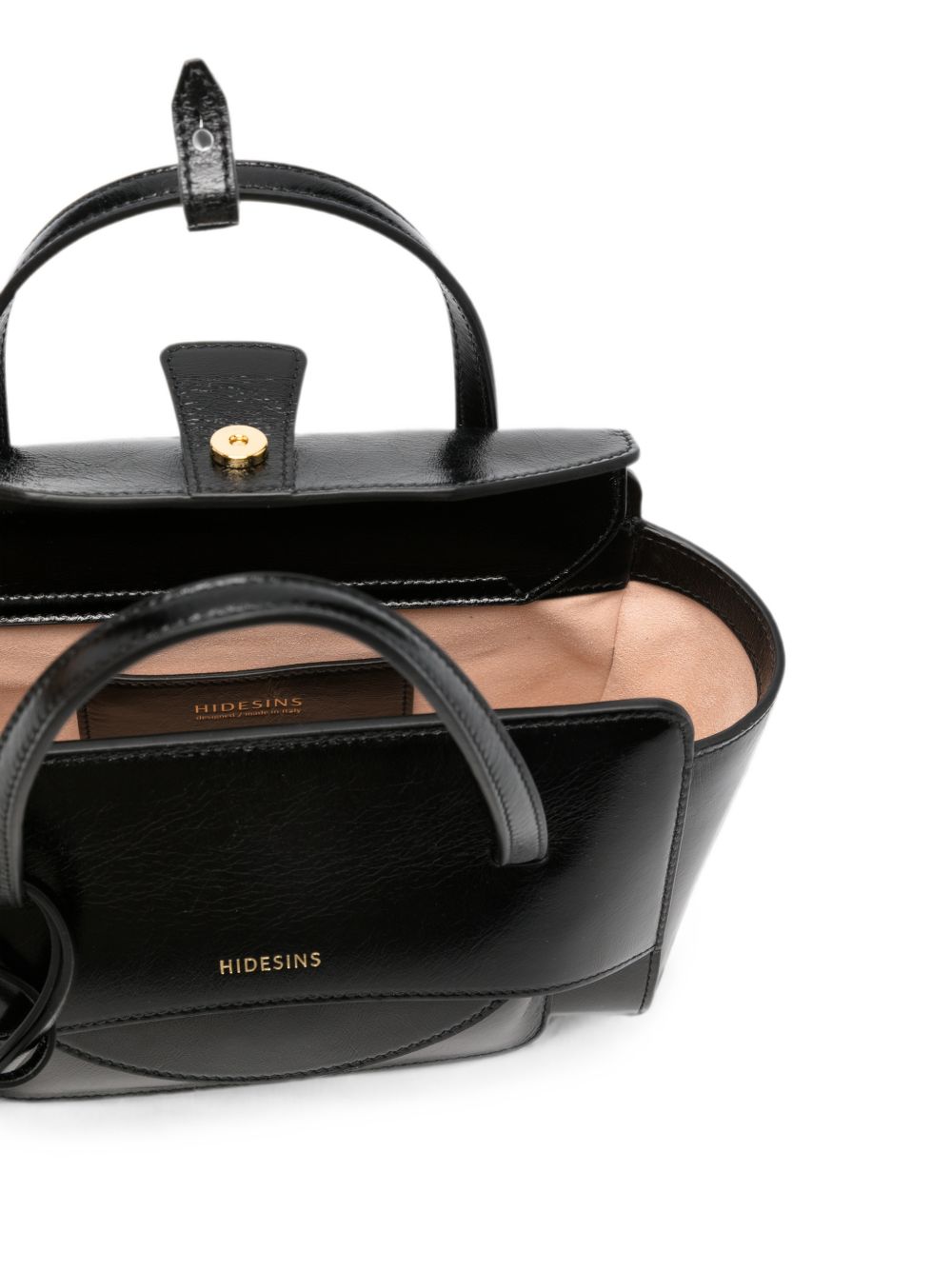 Hidesins Women Flap Small Leather Tote