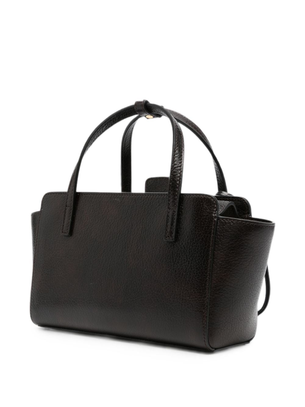 Hidesins Women Flap Small Leather Tote