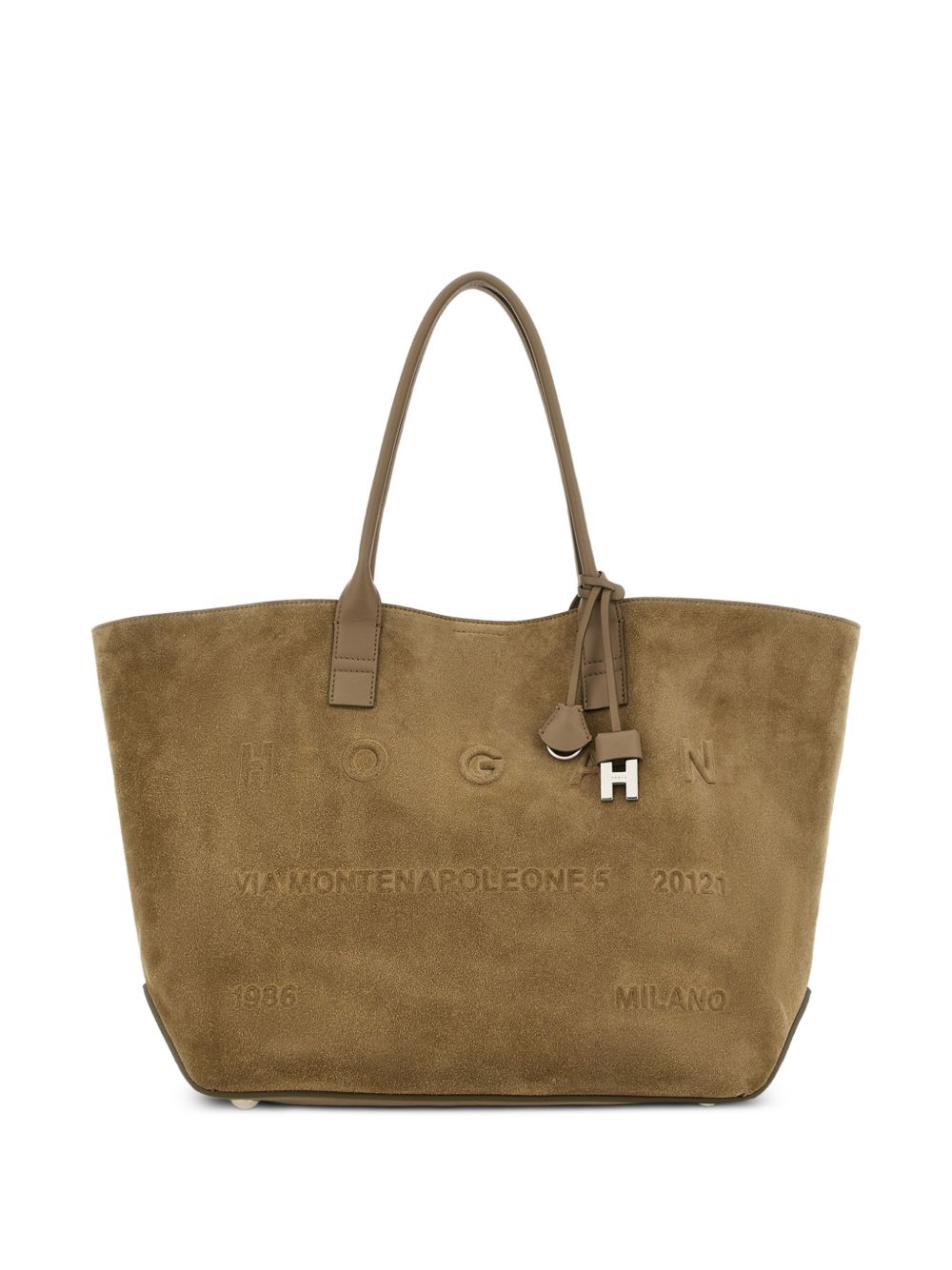 HOGAN Hogan Women Address Medium Leather Tote Bag