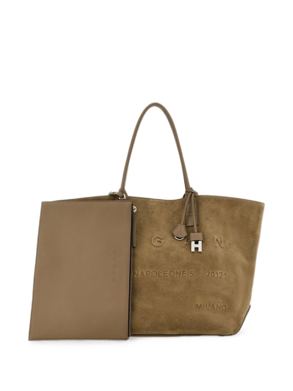 HOGAN Hogan Women Address Medium Leather Tote Bag