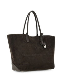 Hogan Women Address Medium Leather Tote Bag