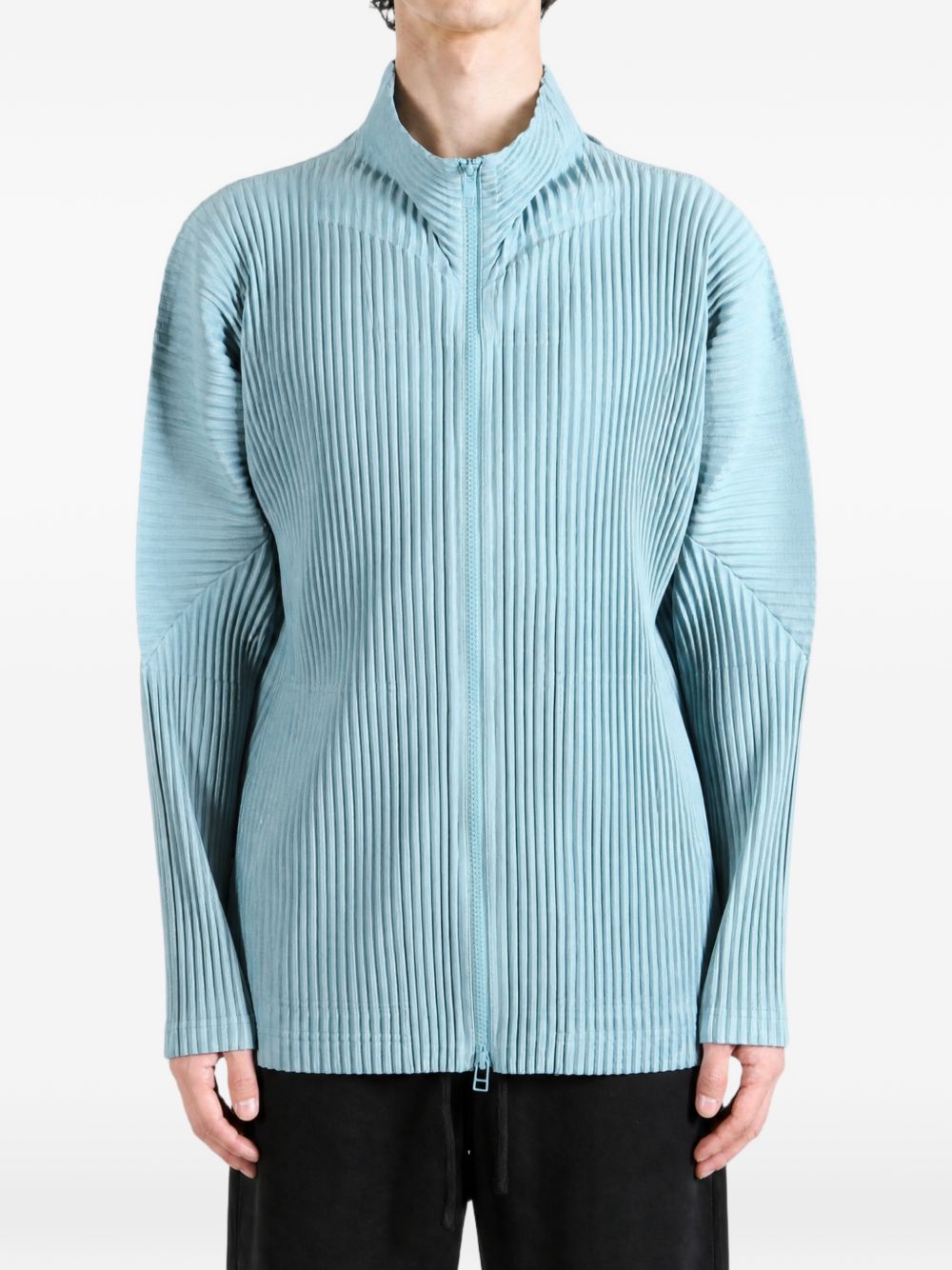 Homme Plisse' Issey Miyake Men Pleated Cardigan