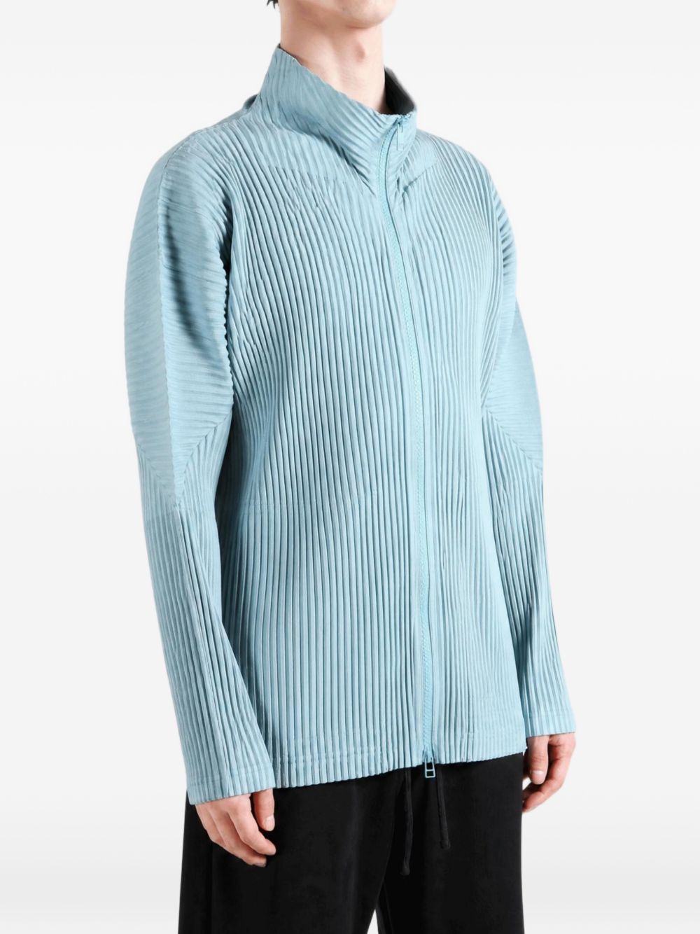 Homme Plisse' Issey Miyake Men Pleated Cardigan
