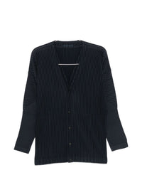 Homme Plisse' Issey Miyake Men Pleated Cardigan