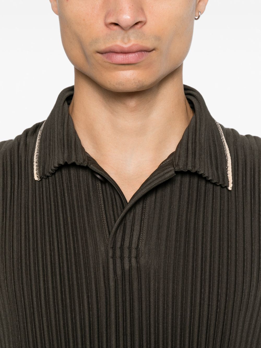 Homme Plisse' Issey Miyake Men Pleated Vest