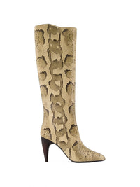 Isabel Marant Women Jany Leather Heel Boots