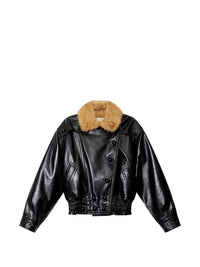 Isabel Marant Women Valina Leather Jacket