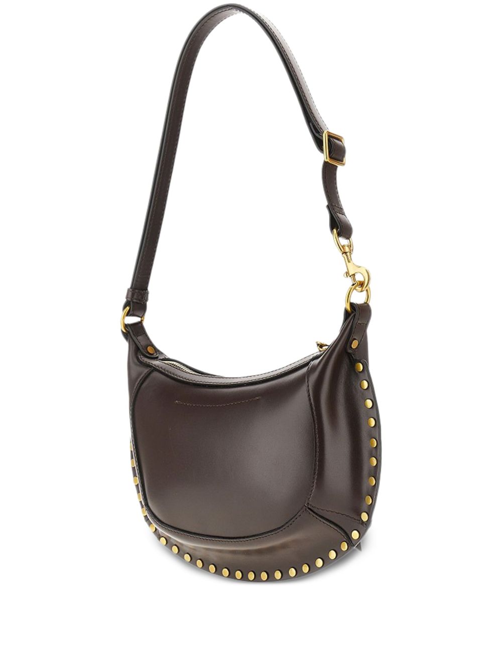Isabel Marant Women Oskan Moon Leather Shoulder Bag