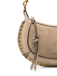 Isabel Marant Women Oskan Moon Leather Shoulder Bag