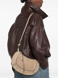 Isabel Marant Women Oskan Moon Leather Shoulder Bag