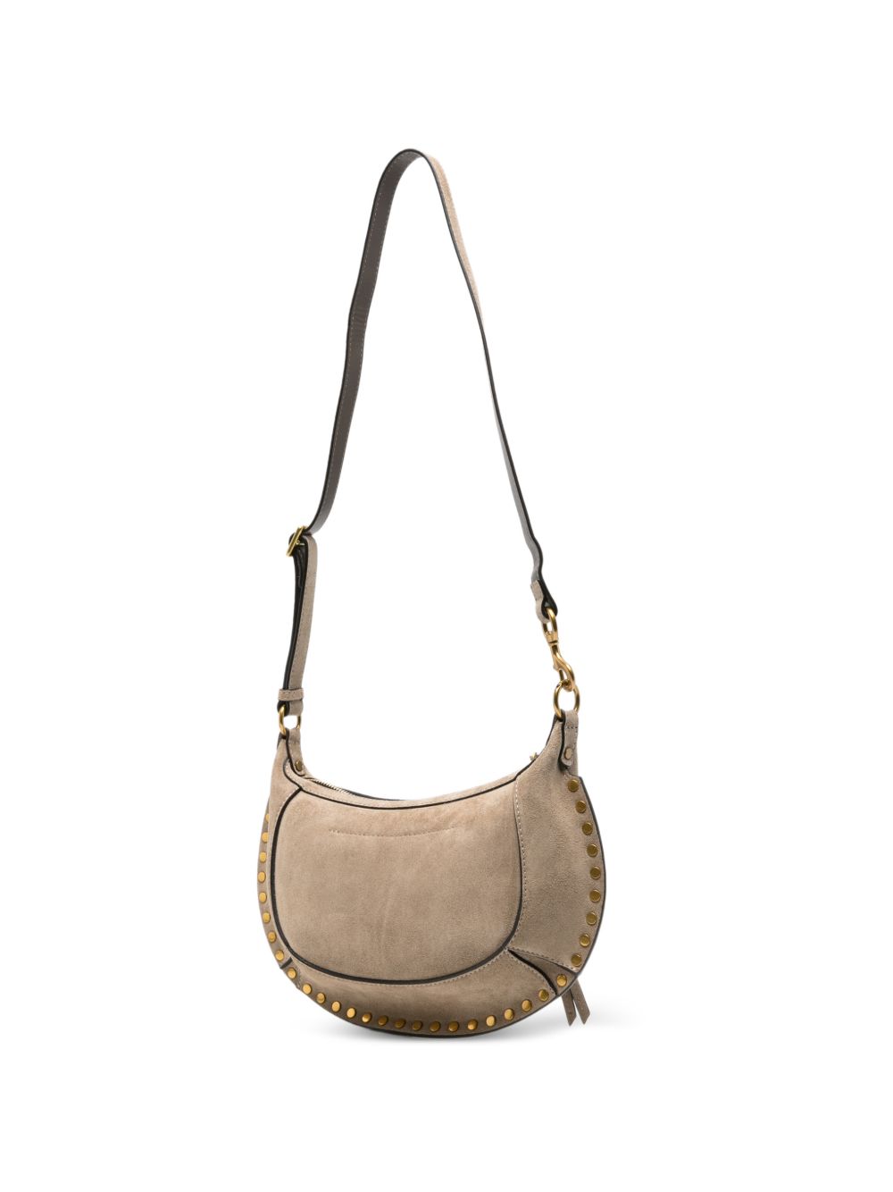 Isabel Marant Women Oskan Moon Leather Shoulder Bag