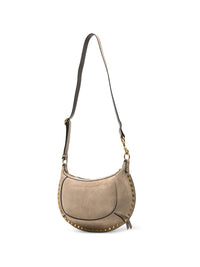 Isabel Marant Women Oskan Moon Leather Shoulder Bag