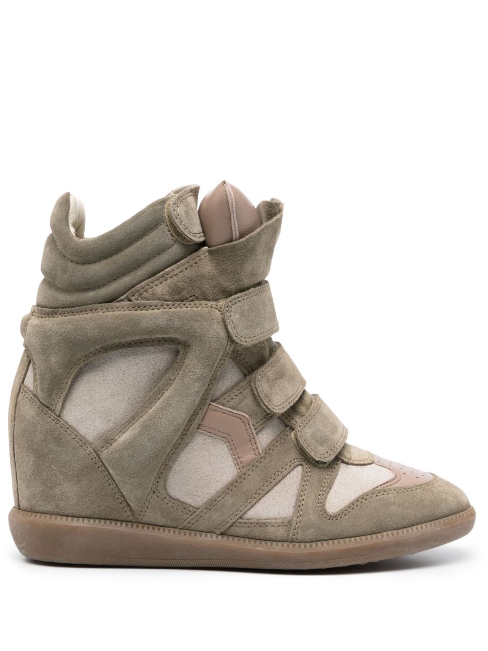 Isabel Marant Women Bekett Leather Sneakers