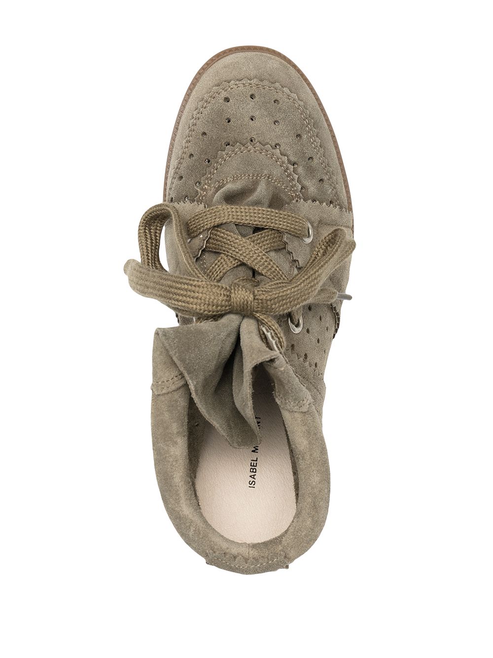 Isabel Marant Women Bobby Suede Leather Sneakers