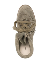 Isabel Marant Women Bobby Suede Leather Sneakers