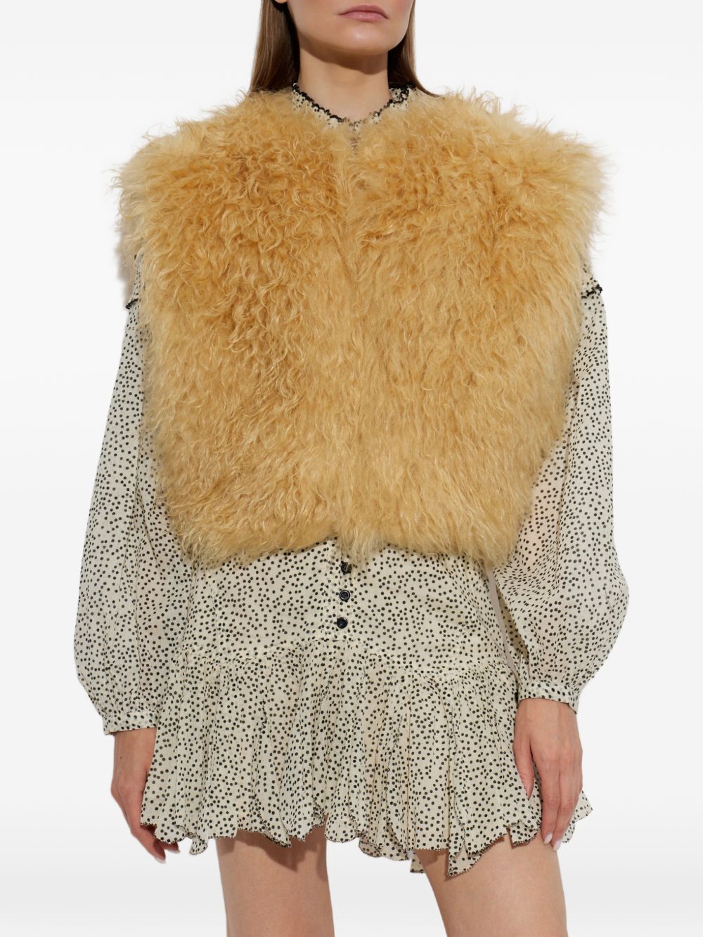 ISABEL MARANT Isabel Marant Women Florana Faux Fur Vest
