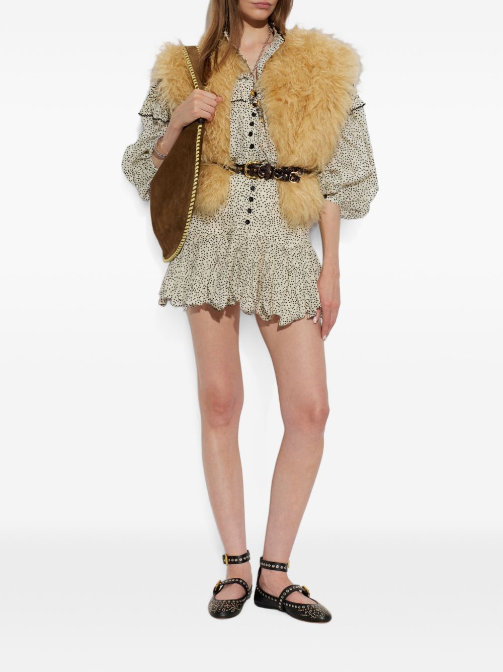 ISABEL MARANT Isabel Marant Women Florana Faux Fur Vest
