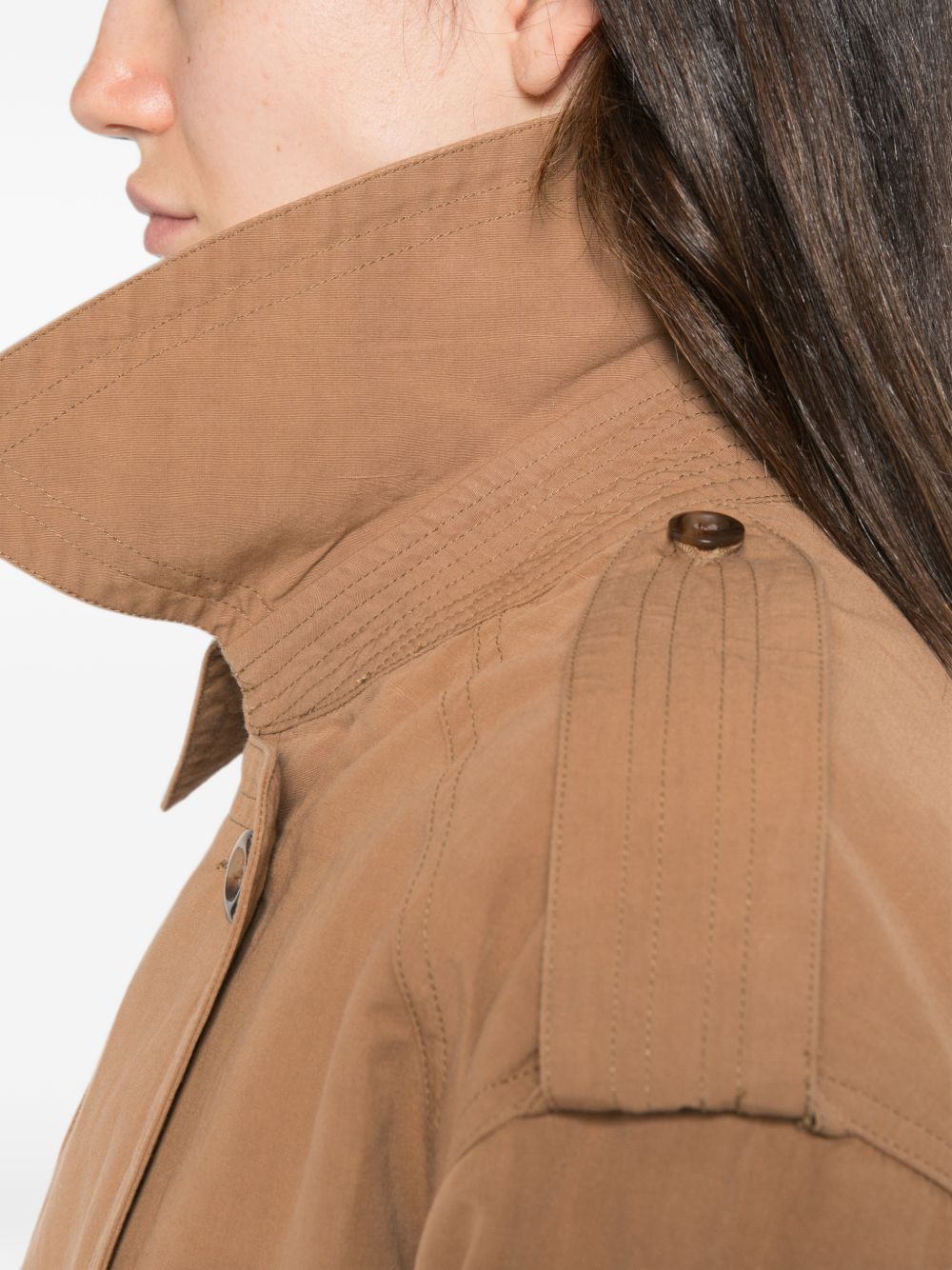 ISABEL MARANT Isabel Marant Women Violette Cotton Trench Coat