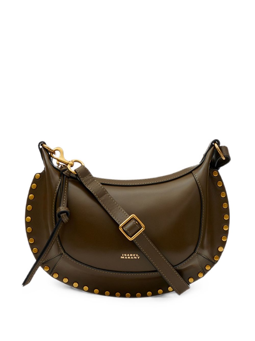 ISABEL MARANT Isabel Marant Women Oskan Moon Leather Shoulder Bag