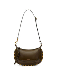 ISABEL MARANT Isabel Marant Women Oskan Moon Leather Shoulder Bag