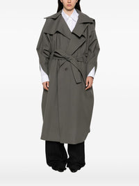 Issey Miyake Women Wool Long Coat