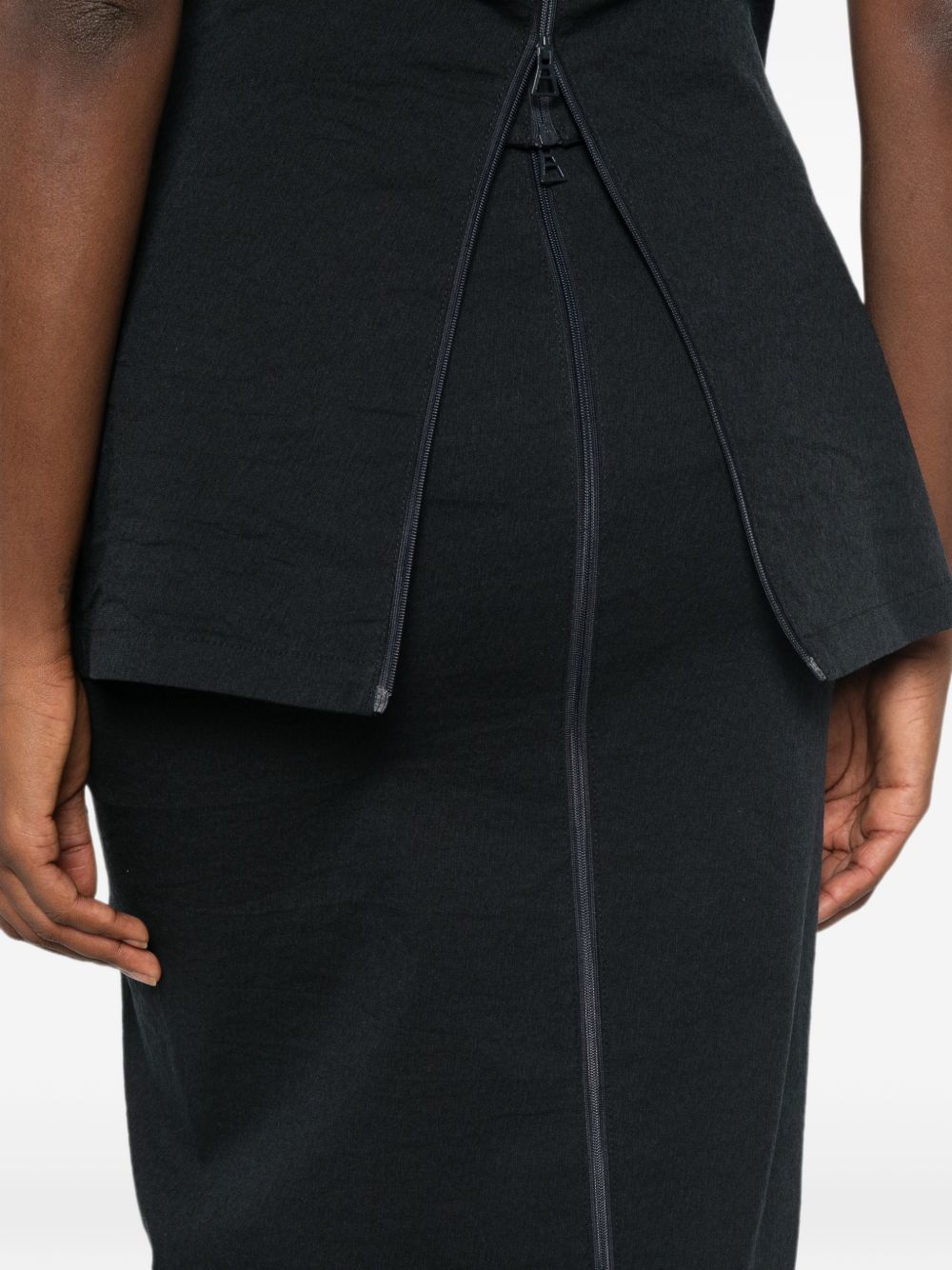 ISSEY MIYAKE Issey Miyake Women Cotton Blend Midi Skirt