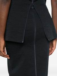 ISSEY MIYAKE Issey Miyake Women Cotton Blend Midi Skirt