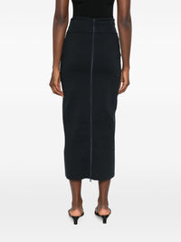 ISSEY MIYAKE Issey Miyake Women Cotton Blend Midi Skirt