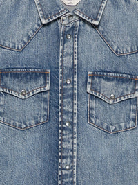 Jacob Cohen Women Denim Cotton Shirt